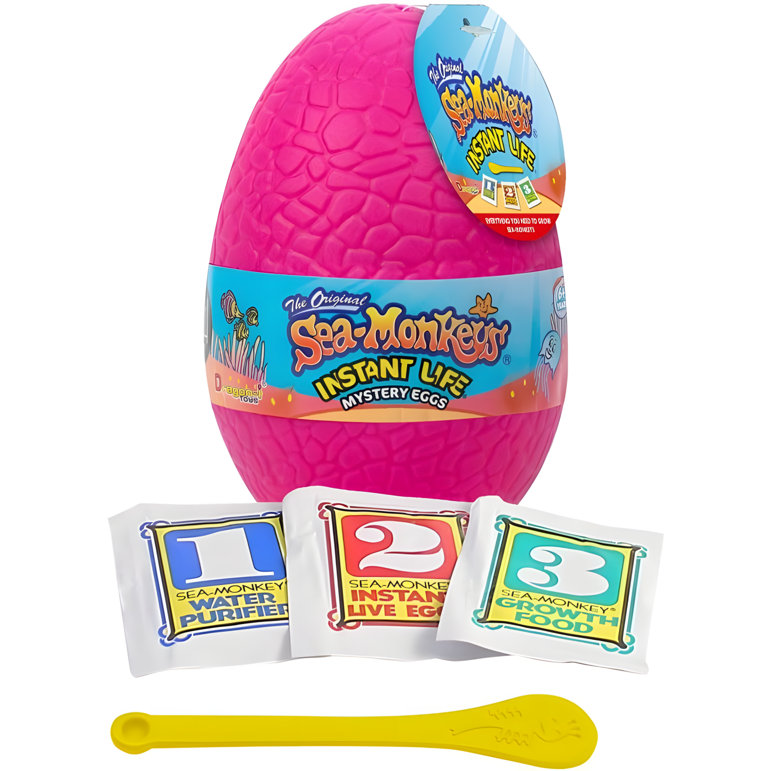 Sea-Monkeys Egg Instant Life - World's Only Instant Pets - Assorted Colors - Ages 6+ (Pack Of 1) - Image 2