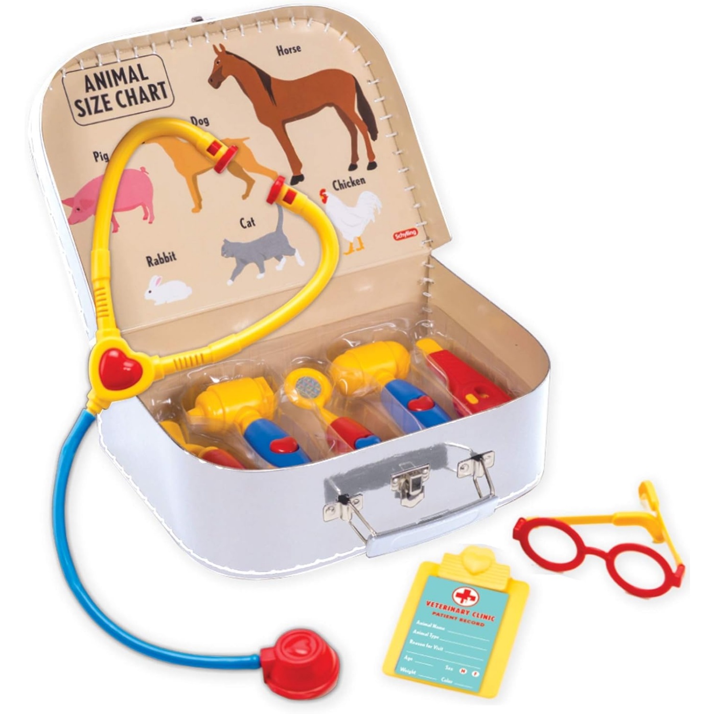Schylling Veterinarian Kit, White - Image 2