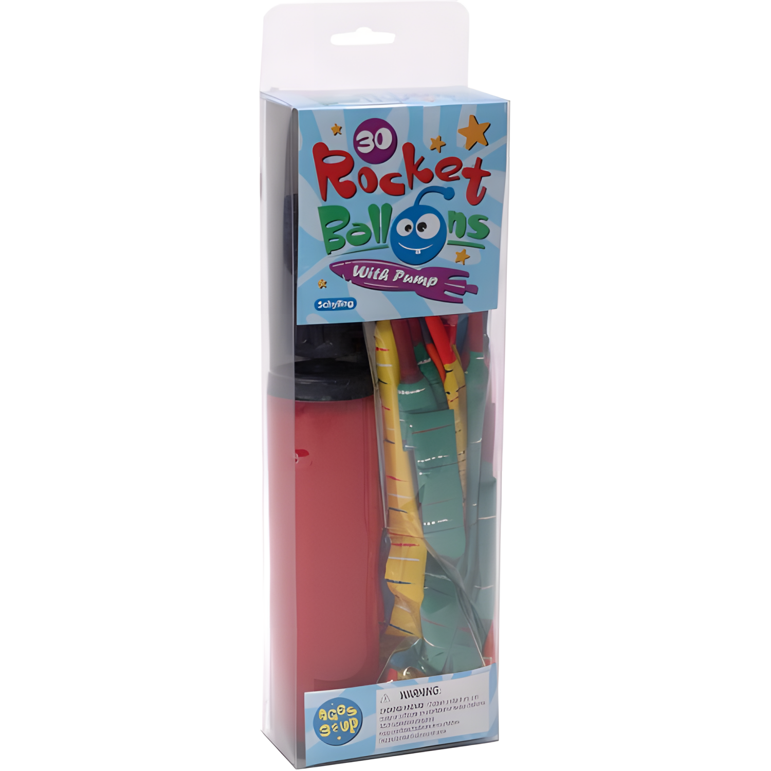 Schylling Rocket Balloons And Pump