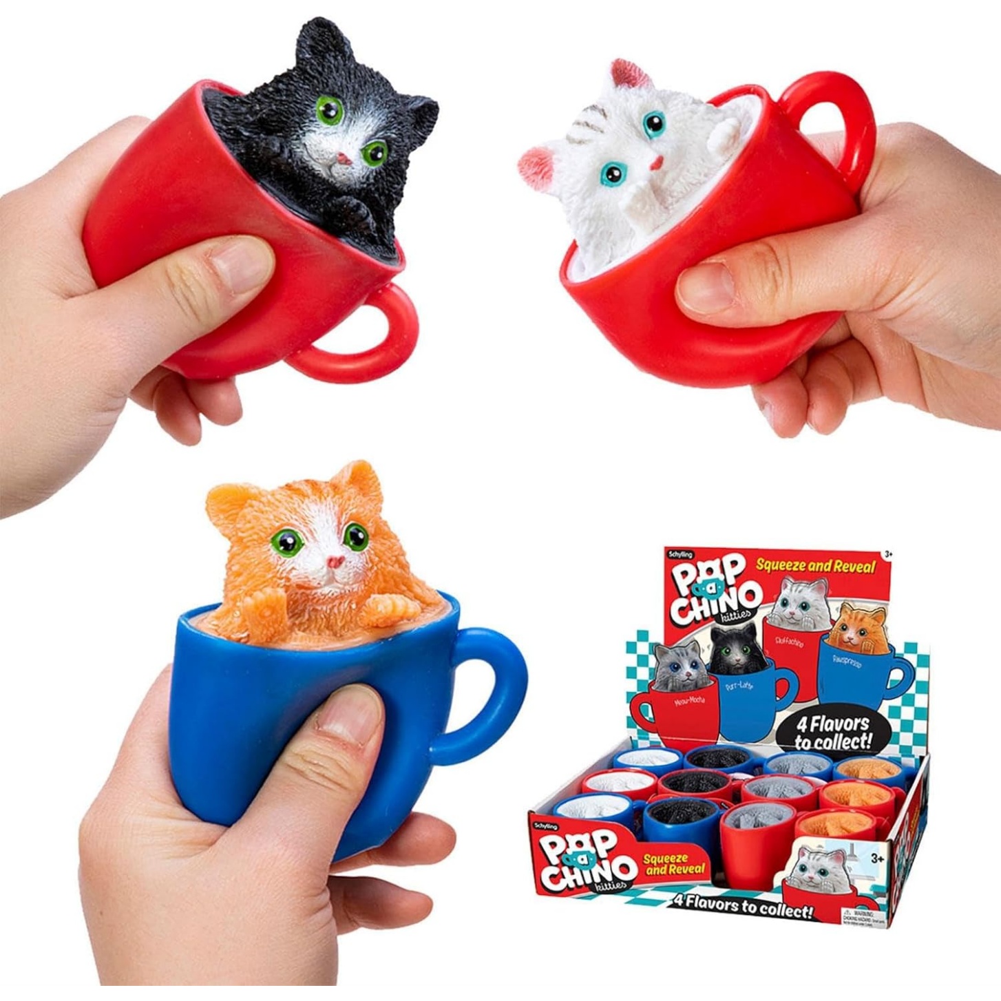 Schylling Pop A Chino Kitties