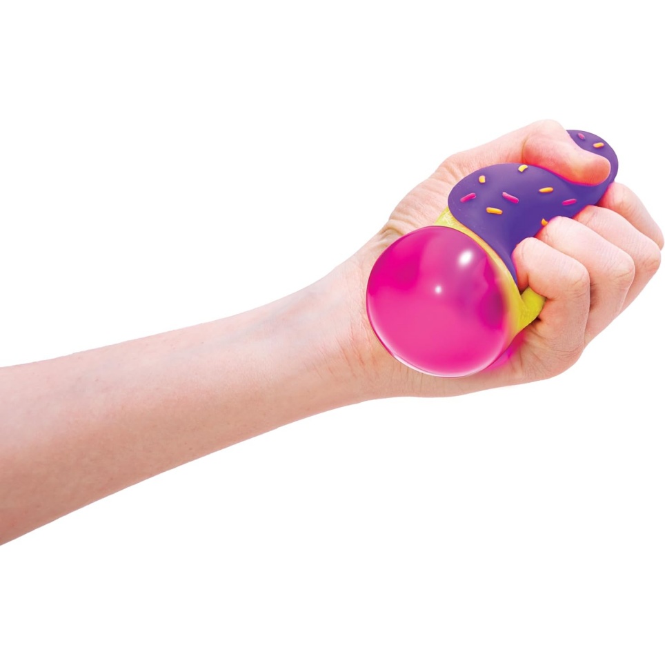 Schylling Needoh Jelly Donut - Sensory Squeeze Toy - Jelly-Like Filling - 3" Wide - Color May Vary (Pack Of 1) - Image 2