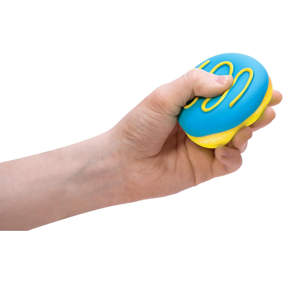 Schylling Needoh Jelly Donut - Sensory Squeeze Toy - Jelly-Like Filling - 3" Wide - Color May Vary (Pack Of 1) - Image 3