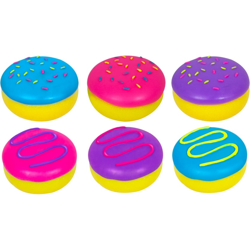 Schylling Needoh Jelly Donut - Sensory Squeeze Toy - Jelly-Like Filling - 3" Wide - Color May Vary (Pack Of 1) - Image 7