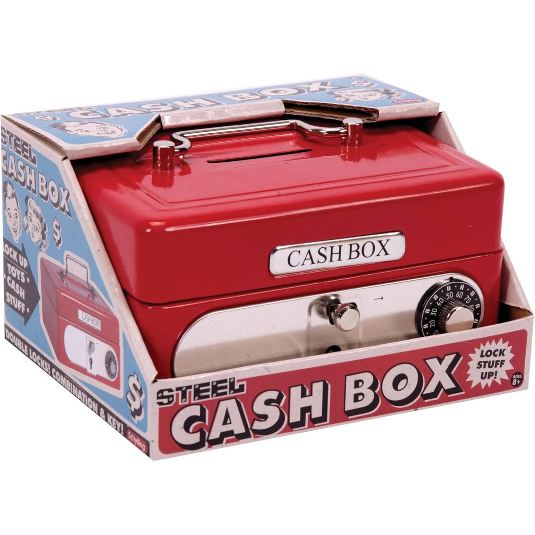 Schylling Locking Cash Box Red, 1 Ea - Image 3
