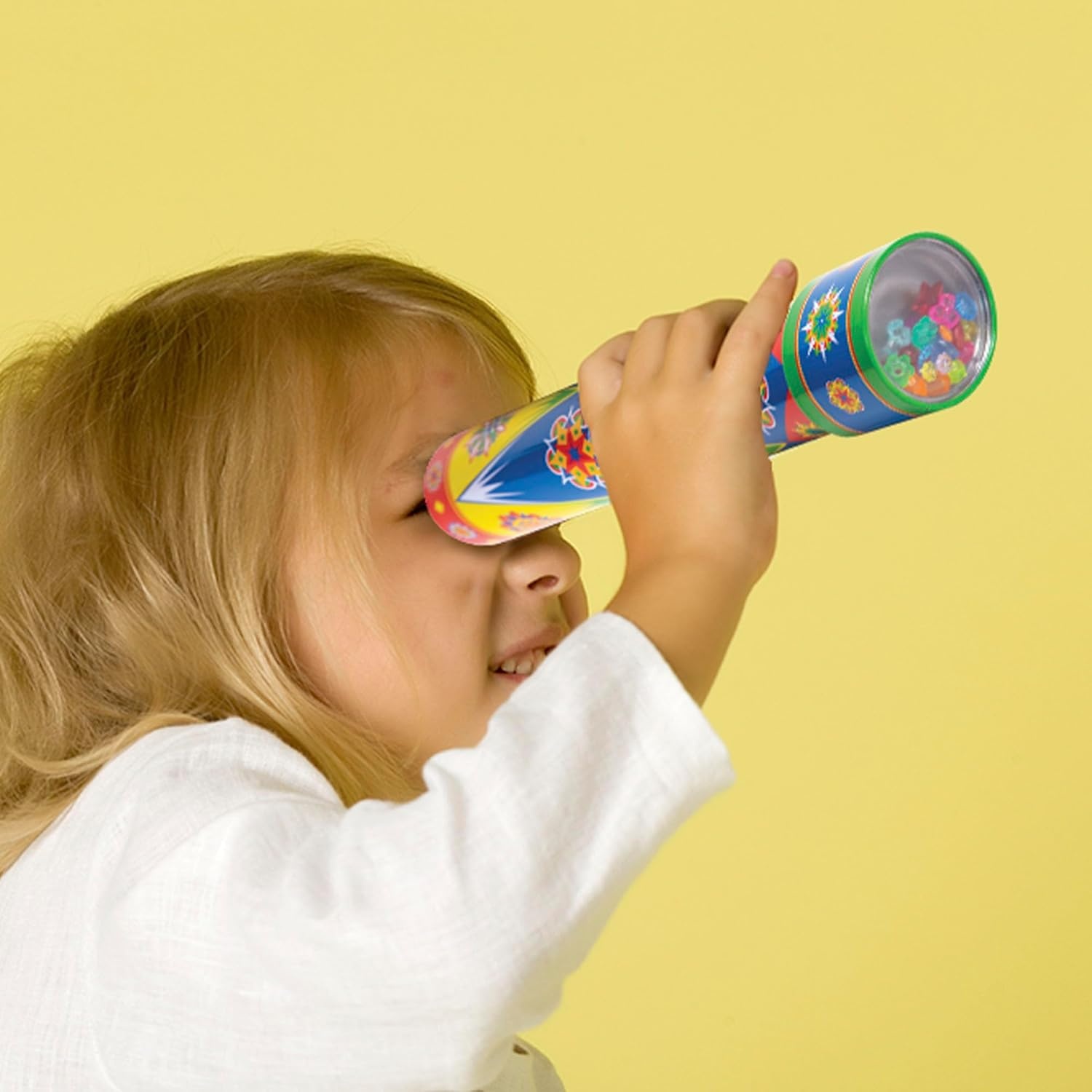 Schylling Classic Tin Kaleidoscope - Fun, Colorful Pattern-Changing Toy - Durable Tin With Multicolored Beads - Ages 3 And Up - One Piece - Image 3