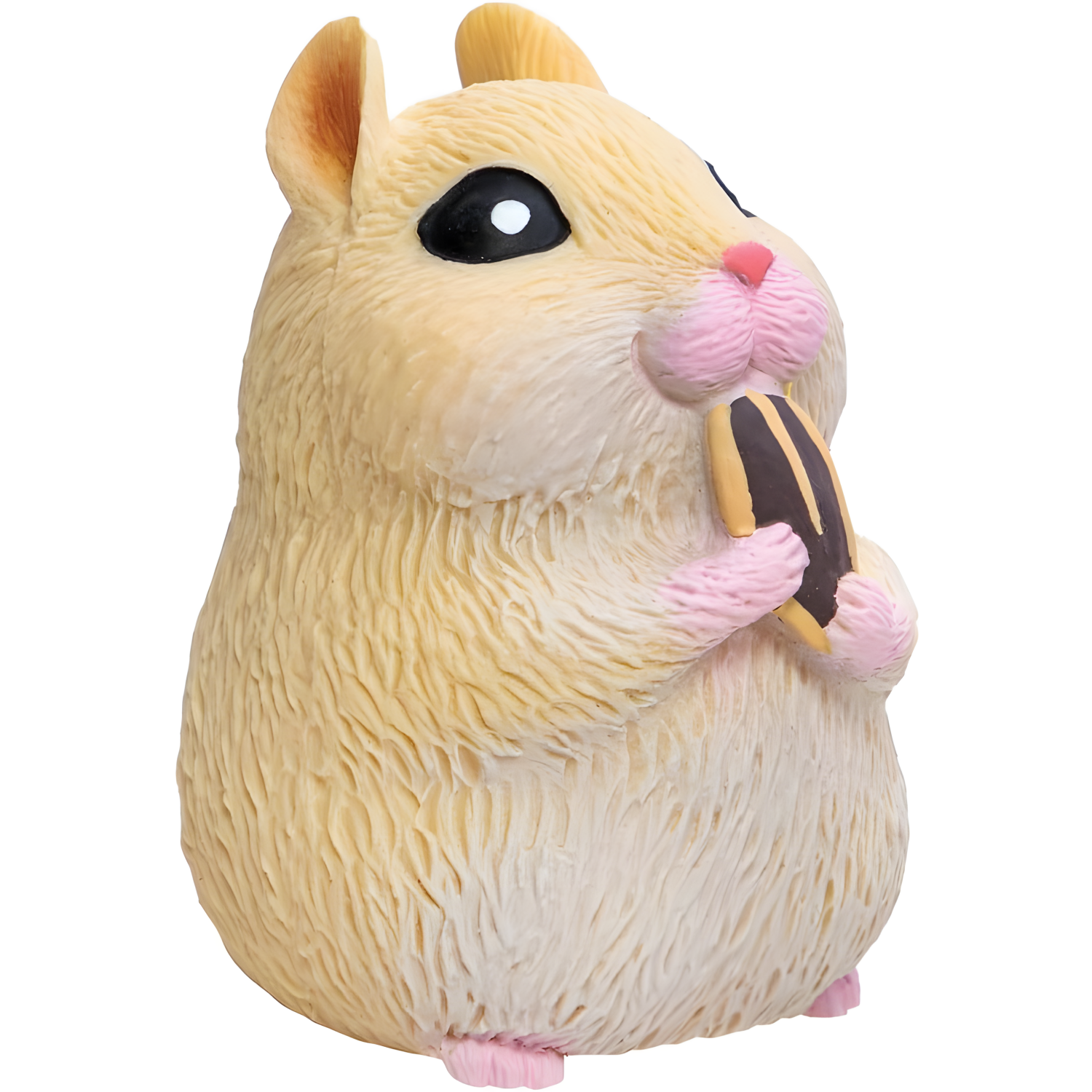 Schylling Chonky Cheeks Hamster - Squishy Squeeze Toy - Color May Vary - Age 3+ (Pack Of 1) - Image 4