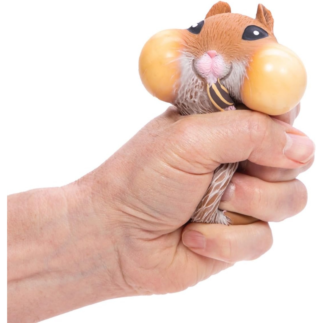 Schylling Chonky Cheeks Hamster - Squishy Squeeze Toy - Color May Vary - Age 3+ (Pack Of 1) - Image 6