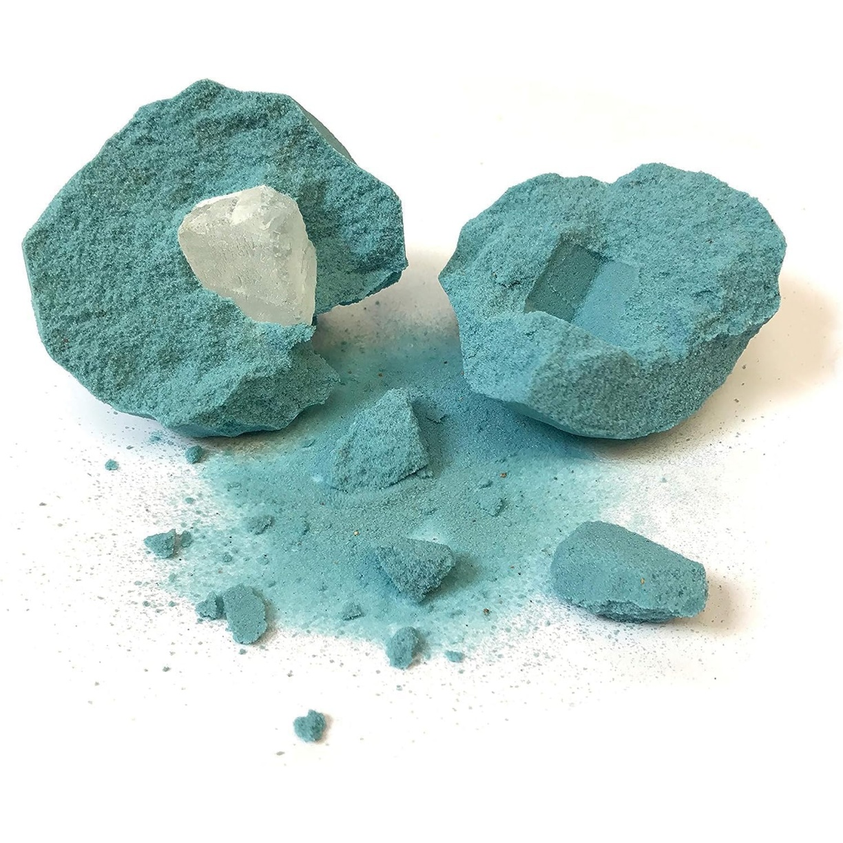 Schylling Chip Away Diamond - Gemstone Dig Kit With Collectible Specimens Inside - 1 In 24 Contains A Real Diamond - Includes Miniature Hammer, Chisel, And Brush - Ages 5 And Up - One Box - Image 2