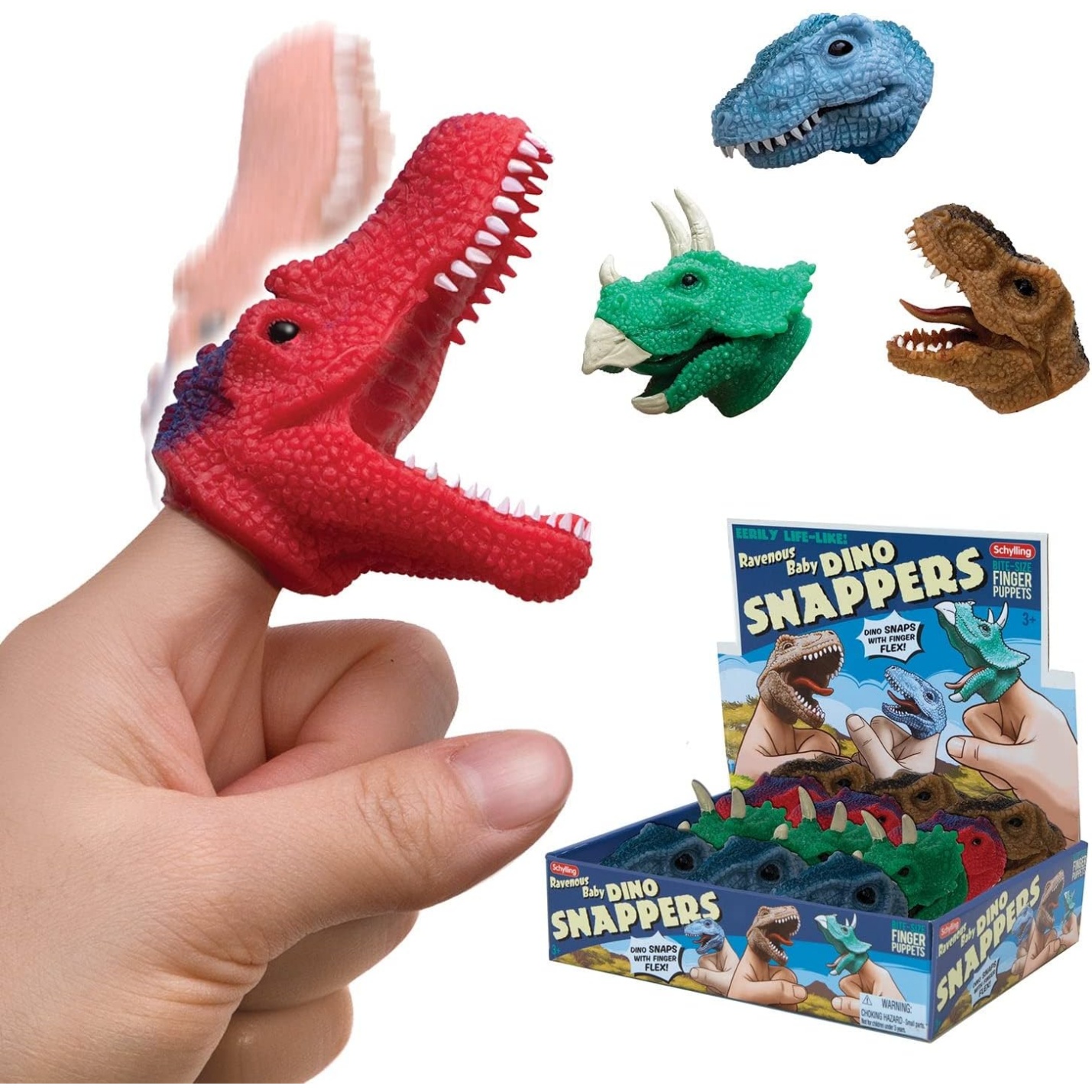 Schylling Baby Dino Snappers, 1 Ea