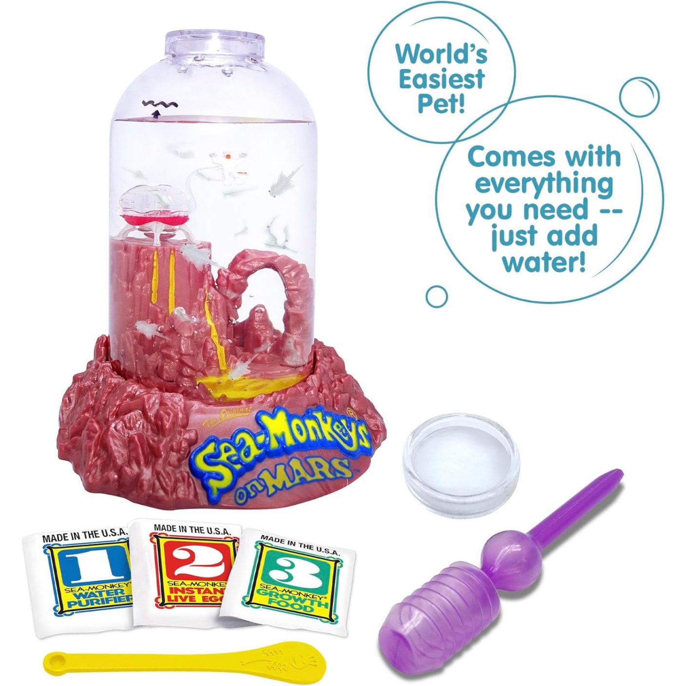 Sea-Monkeys On Mars - World's Only Instant Pets - Ages 6+ (Pack Of 1) - Image 3
